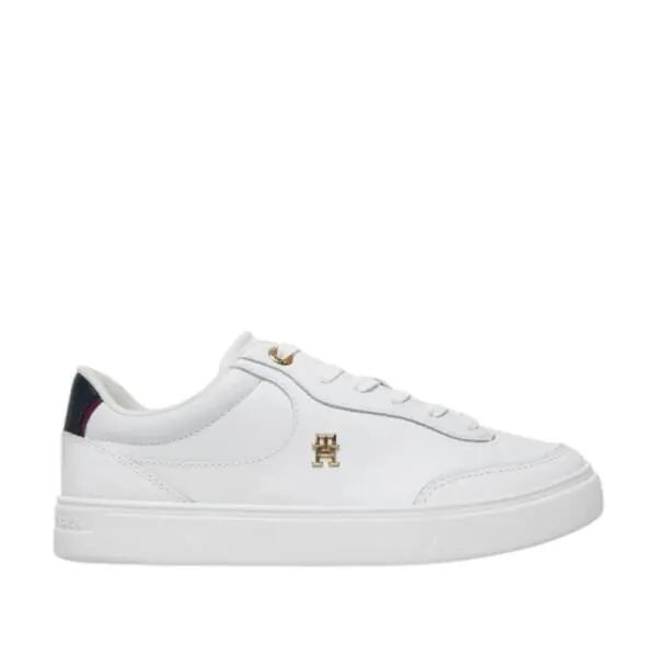 Tommy Hilfiger - Γυναικεία Sneakers Essential Chic Court Sneaker FW0FW08579 -YBS Λευκό