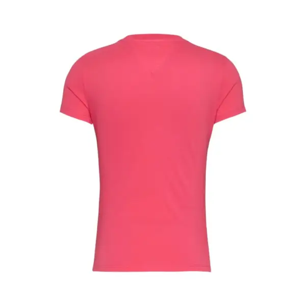 Tommy Hilfiger - Γυναικείο T-shirt Essential Slim Fit DW0DW19447-XI2 Ροζ DW0DW19447-XI2