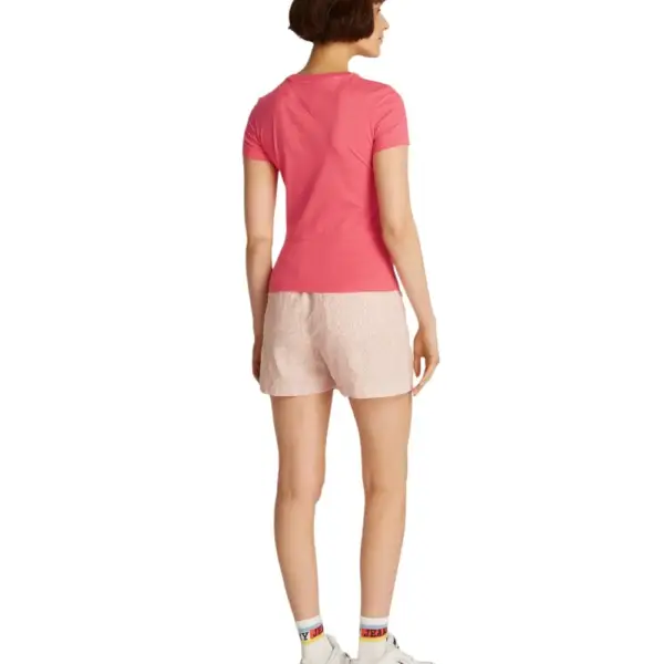 Tommy Hilfiger - Γυναικείο T-shirt Essential Slim Fit DW0DW19447-XI2 Ροζ DW0DW19447-XI2