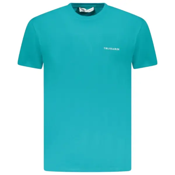 Trussardi Jeans - Ανδρικό T-Shirt Brush TRU25MTS03-15LAPI Γαλάζιο