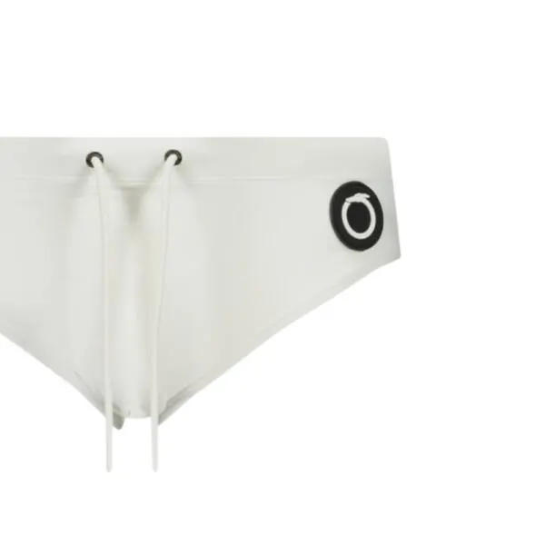 Trussardi Jeans- Ανδρικό Μαγιό Σλιπ TRU2MSP02-01WHIT Λευκό TRU2MSP02-01WHIT