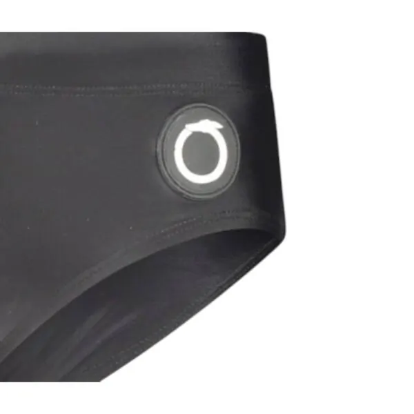 Trussardi Jeans- Ανδρικό Μαγιό Σλιπ TRU2MSP02-03BLACK Μαύρο TRU2MSP02-03BLACK