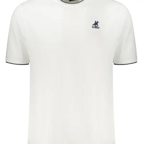 U.S. Grand Polo - Ανδρικό T-shirt AU02644-6BIANC Λευκό AU02644-6BIANC