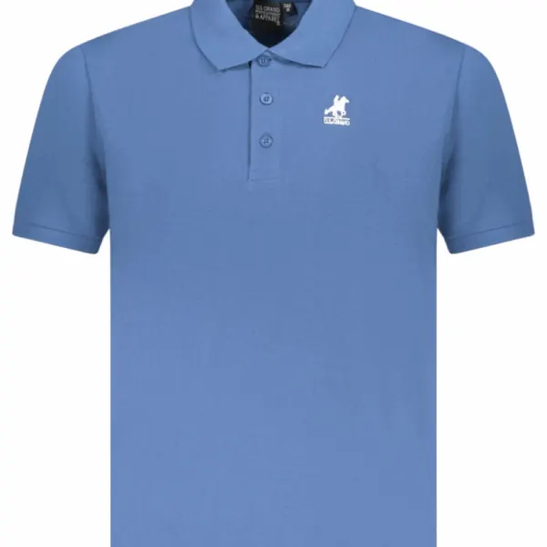 U.S. Grand Polo - Ανδρικό T-shirt Polo AU02658-2JEANS Μπλε AU02658-2JEANS