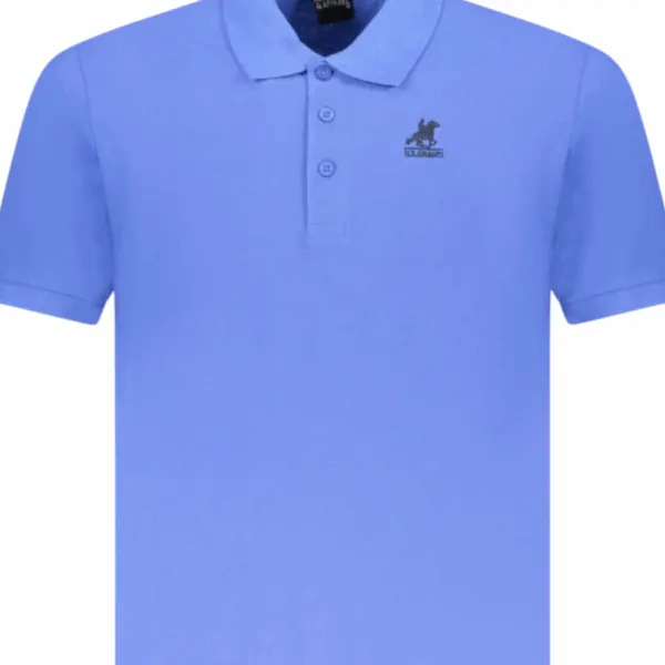 U.S. Grand Polo - Ανδρικό T-shirt Polo AU02658-3AZZUR Σιέλ AU02658-AZZUR
