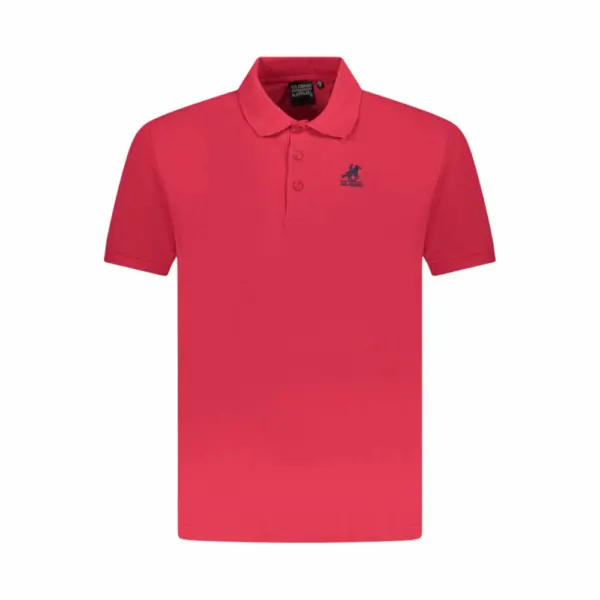 U.S. Grand Polo - Ανδρικό T-shirt Polo AU02658-8ROSSO Κόκκινο