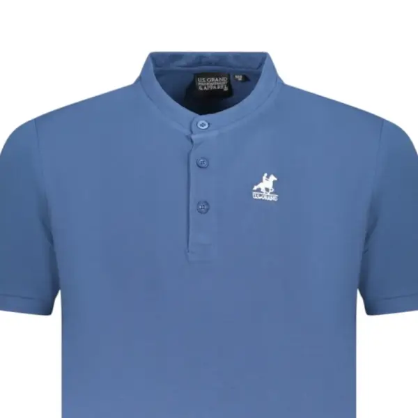 U.S. Grand Polo - Ανδρικό T-shirt Polo AU02661-2JEANS Μπλε AU02661-2JEANS