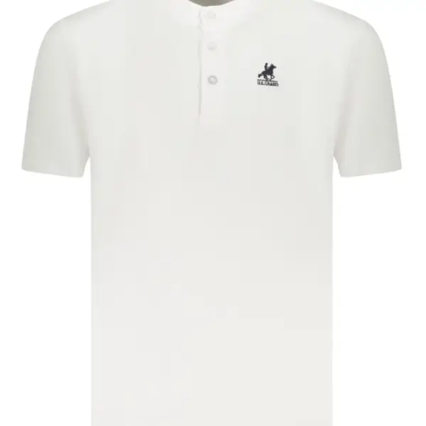 U.S. Grand Polo - Ανδρικό T-shirt Polo AU02661-6BIANC Λευκό AU02661-6BIANC