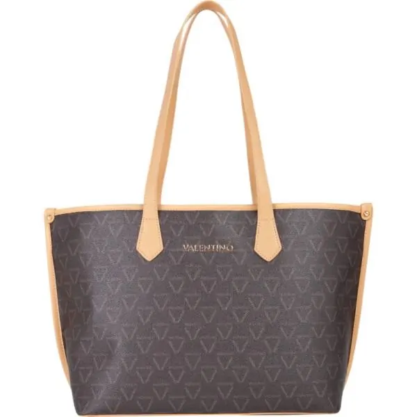 Valentino Bags - Μεγάλη Γυναικεία Τσάντα Lady Re VBS8GT02-N06 Καφέ