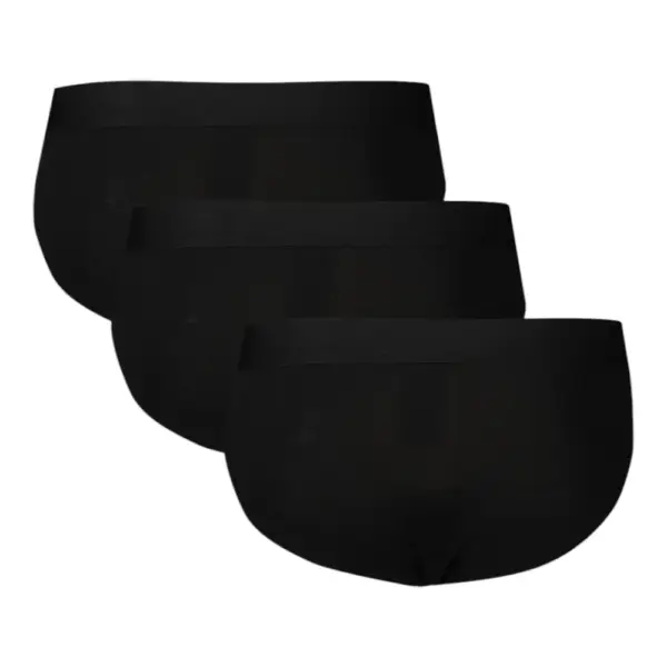 Bikkembergs - Ανδρικά Σλιπ 3Pack BKK1USP10TR-BLACK Μαύρο BKK1USP10TR-BLACK