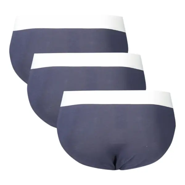 Bikkembergs - Ανδρικά Σλιπ 3Pack BKK1USP10TR-NAVY Μπλε Σκούρο BKK1USP10TR-NAVY