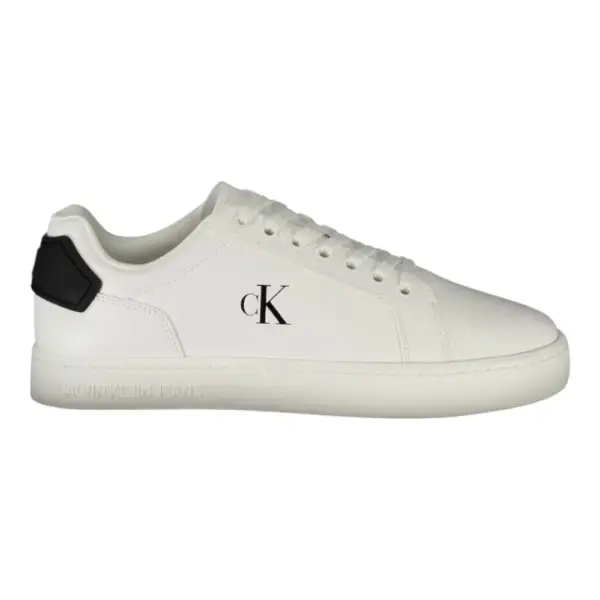 Calvin Klein - Ανδρικά Sneakers Chunky Cupsole Mono YM0YM01297-01W Λευκό