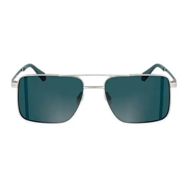 Calvin Klein - Ανδρικά Γυαλιά Ηλίου CKJ25201S-016 με Ασημί Σκελετό και Μπλε Καθρέφτη Φακό
