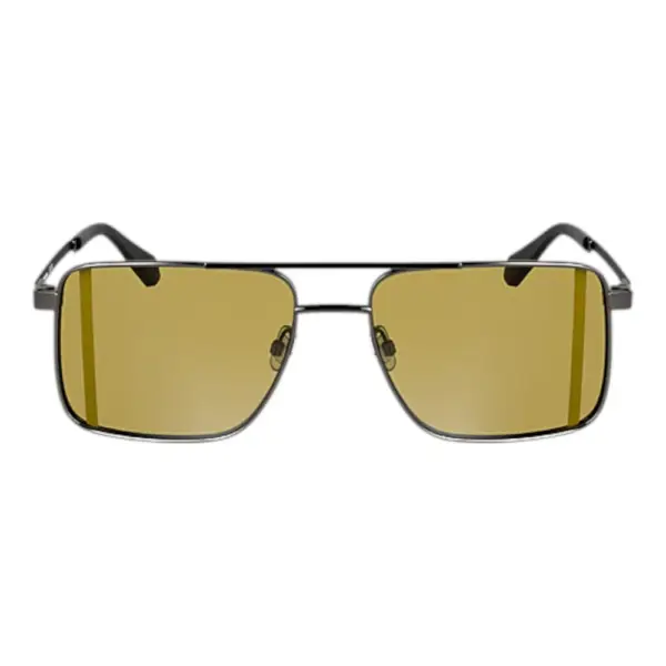 Calvin Klein - Ανδρικά Γυαλιά Ηλίου CKJ25201S-717 με Χρυσό Σκελετό και Χρυσό Καθρέφτη Φακό