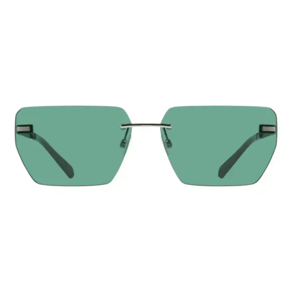 Calvin Klein - Ανδρικά Γυαλιά Ηλίου CKJ25207S-045 με Πράσινο Σκελετό και Πράσινο Φακό