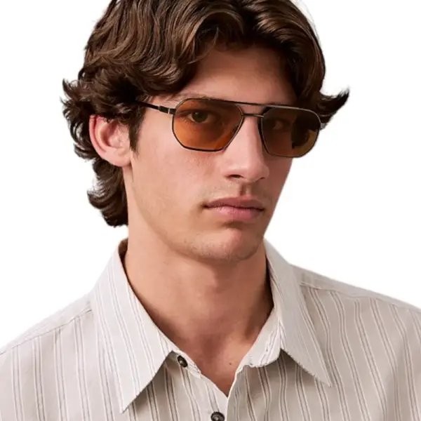 Calvin Klein - Ανδρικά Γυαλιά Ηλίου Matte CKJ25202S-014 Μαύρο CKJ25202S-014