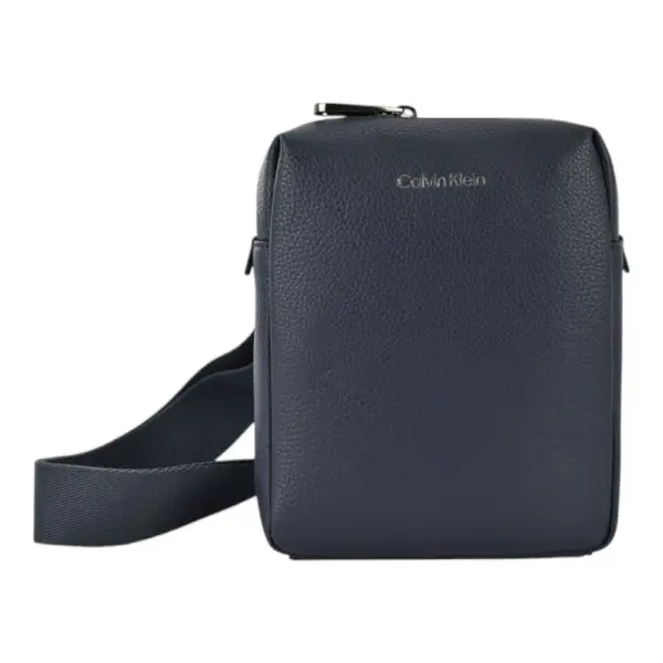 Calvin Klein - Ανδρική Τσάντα Ώμου / Χιαστί Ck Reporter K50K508695-BA7 Μπλε Σκούρο