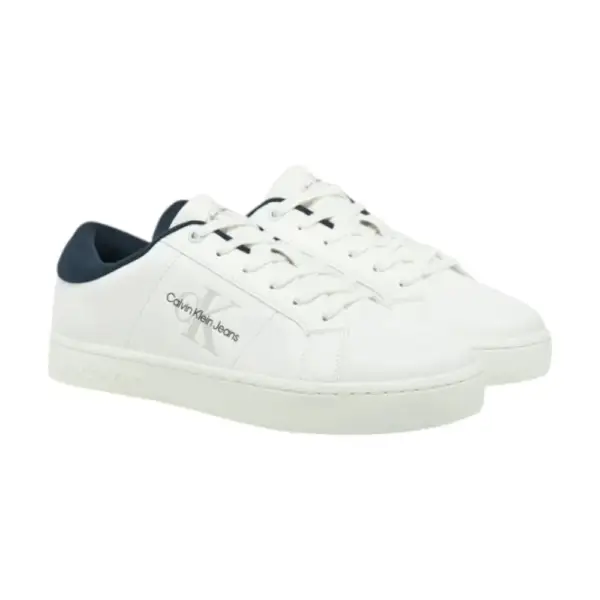 Calvin Klein - Ανδρικά Sneakers Classic Cupsole YM0YM00864-YAF Λευκό YM0YM00864-YAF