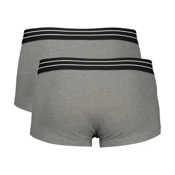 Cavalli Class - Ανδρικά Μποξεράκια 2Pack QXO01JJD003-05014 Γκρι QXO01JJD003-05014