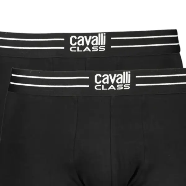 Cavalli Class - Ανδρικά Μποξεράκια 2Pack QXO01JJD003-05051 Μαύρο QXO01JJD003-05051