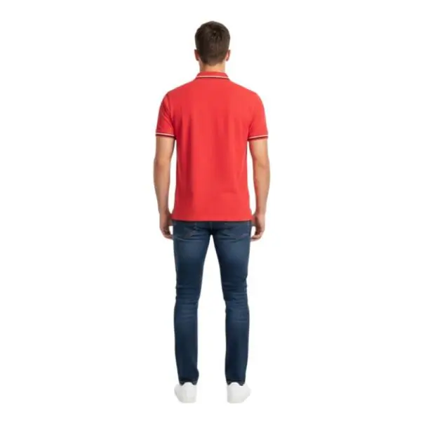 Cavalli Class - Ανδρική Μπλούζα Κοντομάνικη Polo Πικέ QXT64XKB002-02000 Κόκκινο QXT64XKB002-02000