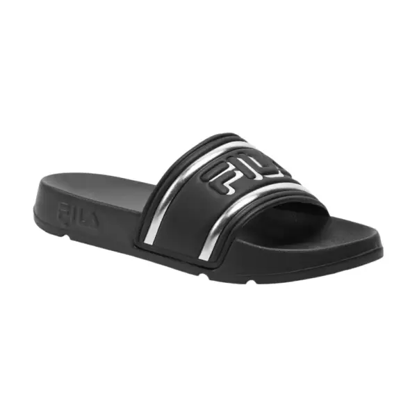 Fila – Γυναικείες Παντόφλες Morro Bay Logo Slipper Wmn FFW0102-83162 Μαύρο FFW0102-83162