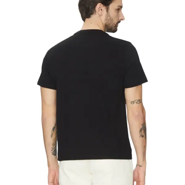 Guess - Ανδρικό T-shirt Regular Fit M5GI55K8FQ4-JBLK Μαύρο M5GI55K8FQ4-JBLK