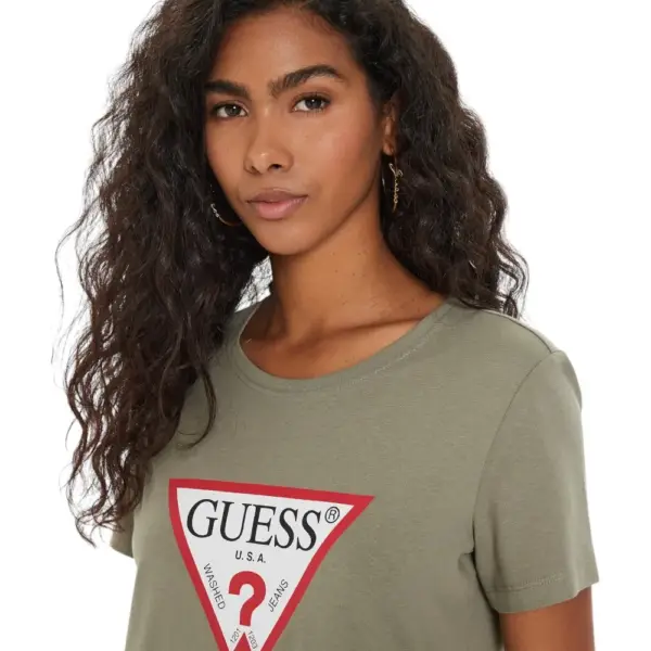 Guess - Γυναικείο T-Shirt Original Tee W1YI1BI3Z14-G8CJ Πράσινο W1YI1BI3Z14-G8CJ