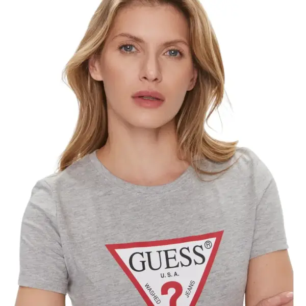 Guess - Γυναικείο T-Shirt Original Tee W1YI1BI3Z14-LMGY Γκρι W1YI1BI3Z14-LMGY