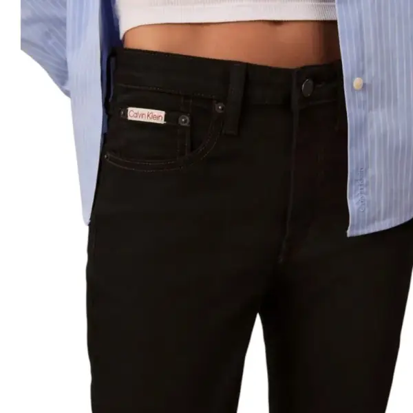 Calvin Klein - Γυναικείο Jean Classic Skinny Fit LV047C777G-JW4 Μαύρο LV047C777G-JW4