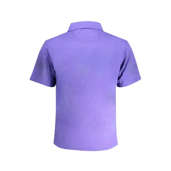 La Martina - Ανδρικό T-Shirt Polo YMP018-JS259-07213 Μωβ YMP018-JS259-07213