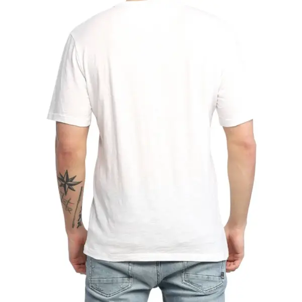 La Martina - Ανδρικό T-Shirt Regular Fit TMR006-JS259-0000 Λευκό