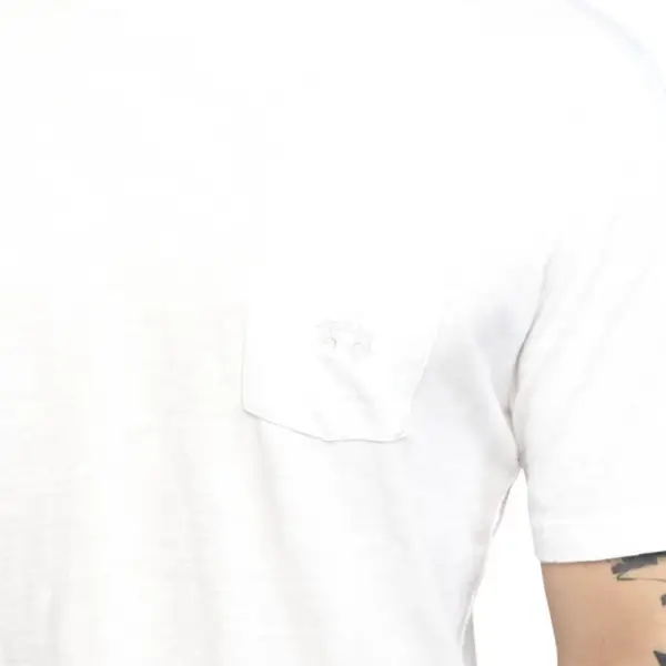 La Martina - Ανδρικό T-Shirt Regular Fit TMR006-JS259-0000 Λευκό