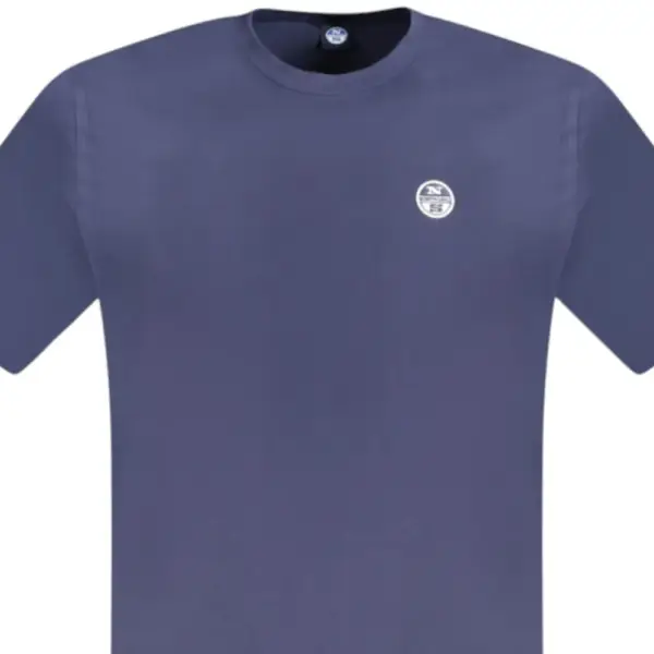 North Sails- Ανδρικό Κοντομάνικο Basic T-Shirt 996016-000-0802 Μπλε Σκούρο 996016-000-0802
