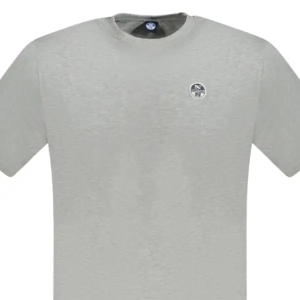North Sails- Ανδρικό Κοντομάνικο Basic T-Shirt 996016-000-0926 Γκρι 996016-000-0926
