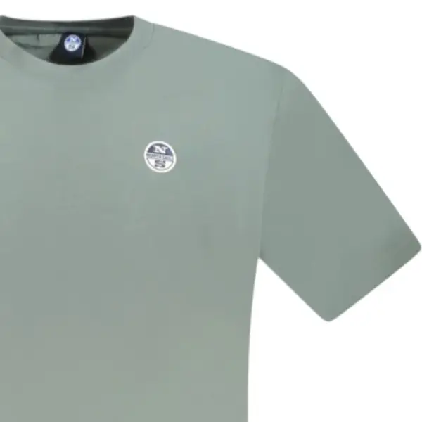 North Sails- Ανδρικό Κοντομάνικο Basic T-Shirt 996016-000-0419 Πράσινο 996016-000-0419