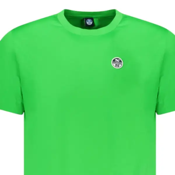 North Sails- Ανδρικό Κοντομάνικο Basic T-Shirt 996016-000-0432 Πράσινο 996016-000-0432