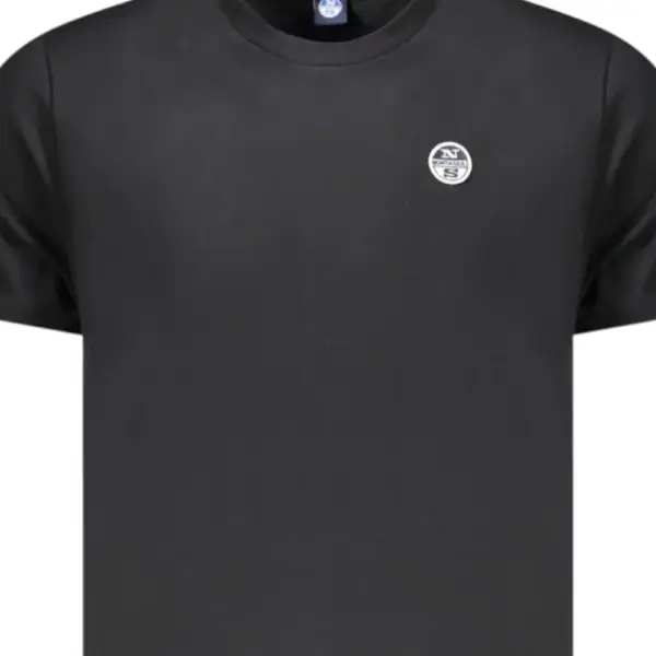 North Sails- Ανδρικό Κοντομάνικο Basic T-Shirt 996016-000-0999 Μαύρο 996016-000-0999