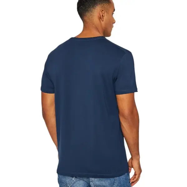 Pepe Jeans - Ανδρικό T-shirt Original Basic 3 N Slim Fit PM508212-595 Μπλε Ναυτικό PM508212-595