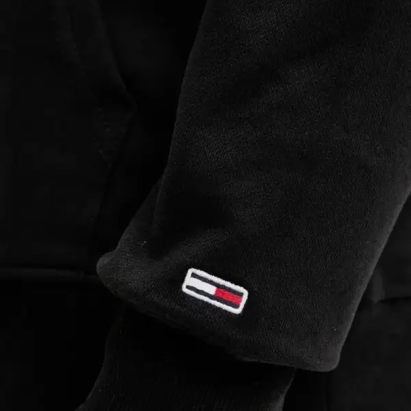 Tommy Hilfiger - Ανδρικό Φούτερ Regular Entry Graphic Hoodie DM0DM20847-BDS Μαύρο DM0DM20847-BDS