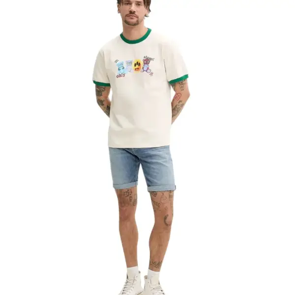 Tommy Hilfiger - Ανδρική Βερμούδα Scanton Regular Fit DM0DM20960-1A5 Μπλε DM0DM20960-1A5