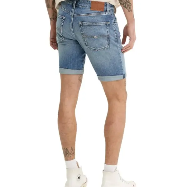 Tommy Hilfiger - Ανδρική Βερμούδα Scanton Regular Fit DM0DM20960-1A5 Μπλε DM0DM20960-1A5