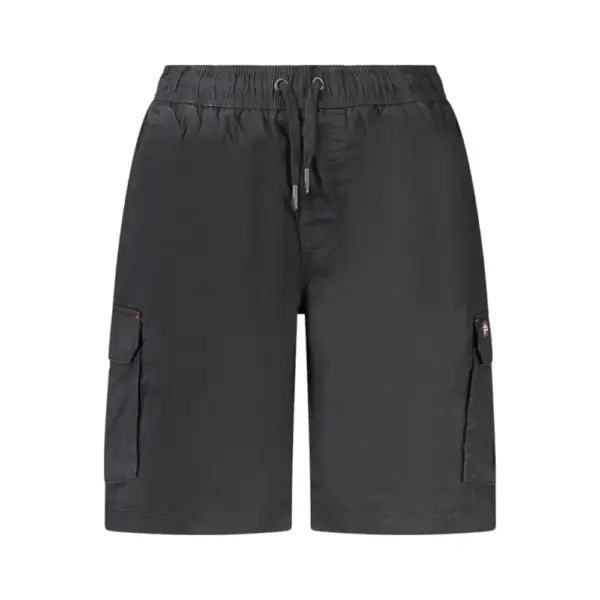 Scuola Nautica Italiana - Ανδρική Βερμούδα Cargo 858527-BLACK Μαύρο