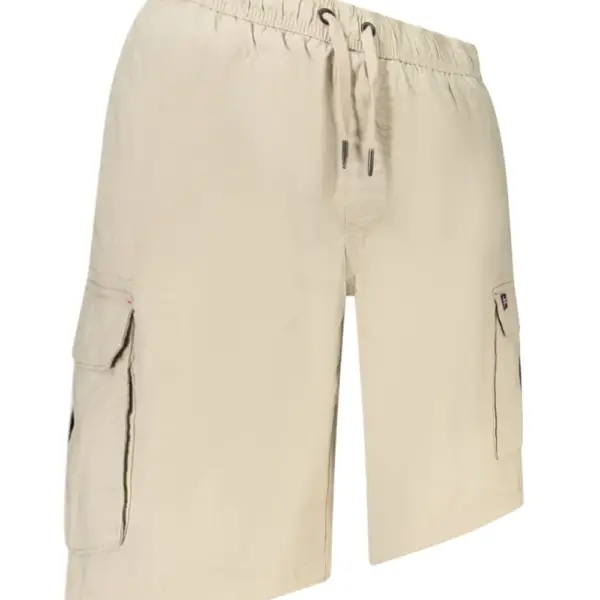 Scuola Nautica Italiana - Ανδρική Βερμούδα Cargo 858527-ROPE Μπεζ 858527-ROPE