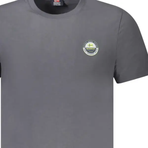 Scuola Nautica Italiana - Ανδρικό T-shirt Κοντομάνικο 856032-REVENT Γκρι 856032-REVENT