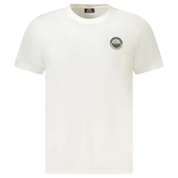 Scuola Nautica Italiana - Ανδρικό T-shirt Κοντομάνικο 856032-WHITE Λευκό