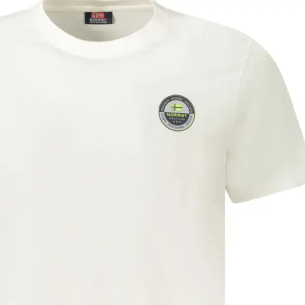 Scuola Nautica Italiana - Ανδρικό T-shirt Κοντομάνικο 856032-WHITE Λευκό 856032-WHITE