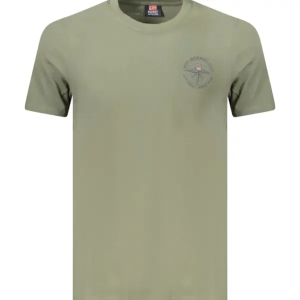 Scuola Nautica Italiana - Ανδρικό T-shirt Κοντομάνικο 856034-ARMY Πράσινο