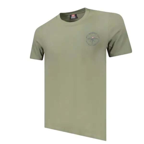 Scuola Nautica Italiana - Ανδρικό T-shirt Κοντομάνικο 856034-ARMY Πράσινο 856034-ARMY