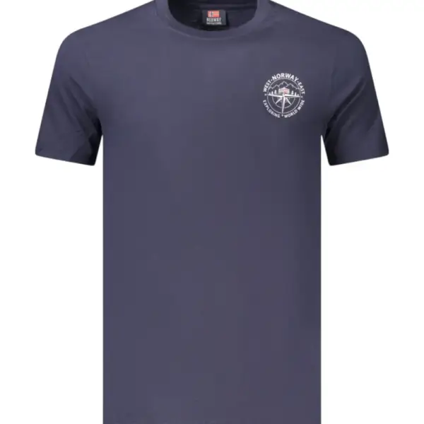 Scuola Nautica Italiana - Ανδρικό T-shirt Κοντομάνικο 856034-NAVY Μπλε Σκούρο